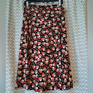 LuLaRoe 3XL Multi-Color Circles skirt